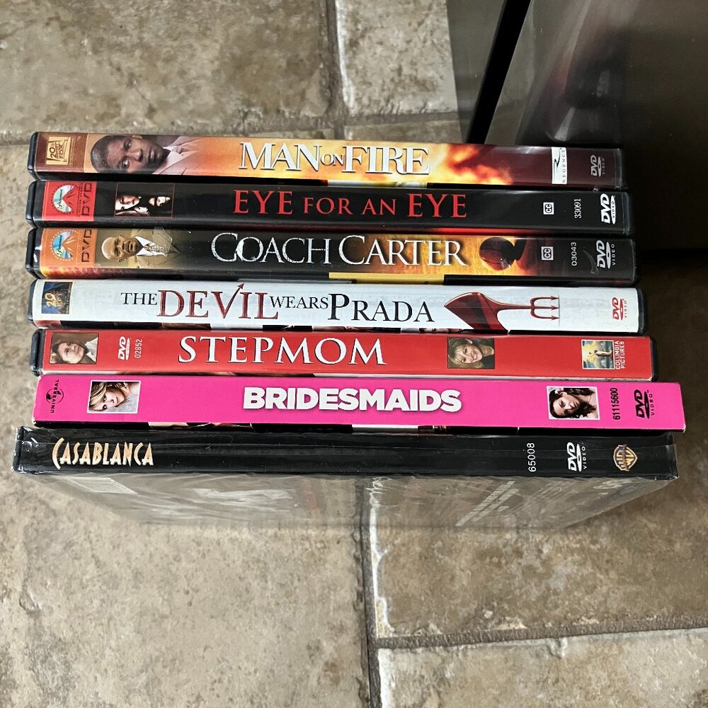 Lot Of 7 Preowned DVD's